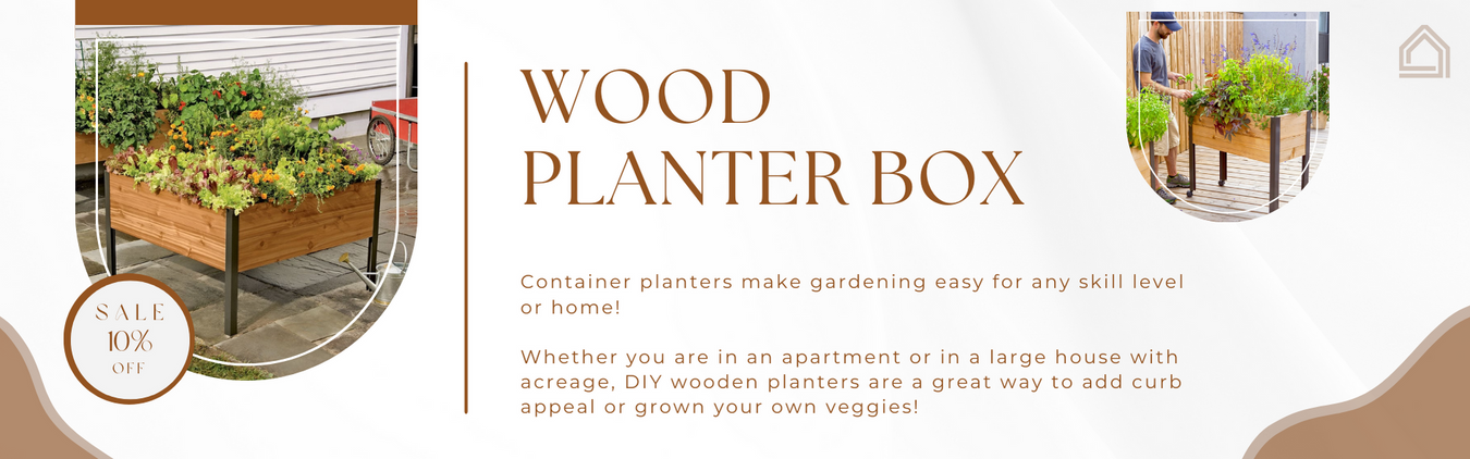 Wood Planter Box